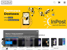 'xgsm.pl' screenshot