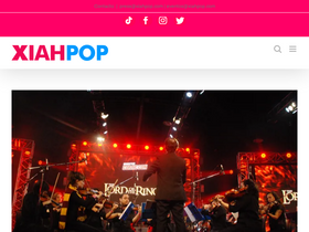'xiahpop.com' screenshot