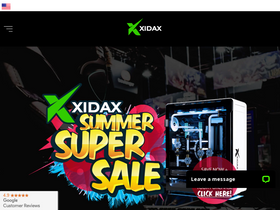 'xidax.com' screenshot