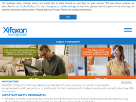 'xifaxan.com' screenshot