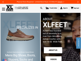 'xlfeet.com' screenshot