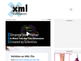'xmlvalidation.com' screenshot
