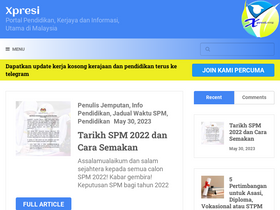 'xpresi.org' screenshot