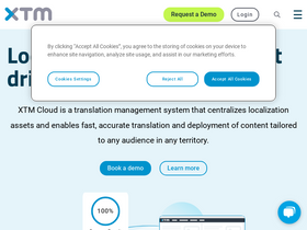 'xtm-intl.com' screenshot