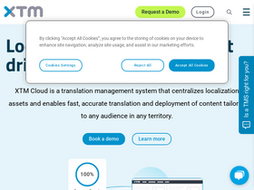 'xtm.cloud' screenshot