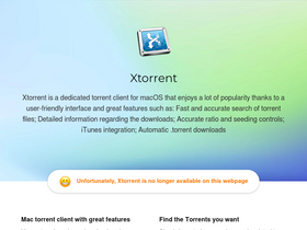 'xtorrentp2p.com' screenshot