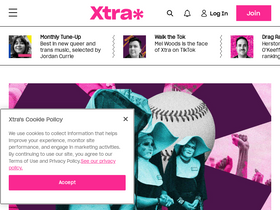 'xtramagazine.com' screenshot