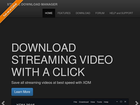 'xtremedownloadmanager.com' screenshot
