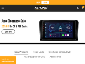 'xtrons.com' screenshot