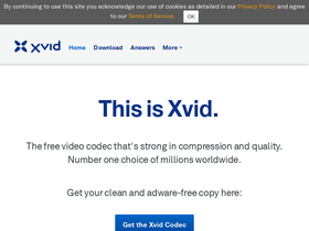 'xvid.com' screenshot