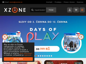 'xzone.cz' screenshot