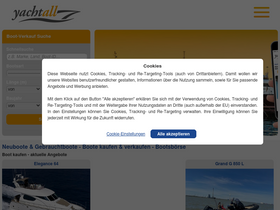 'yachtall.com' screenshot