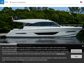 'yachtworld.com' screenshot