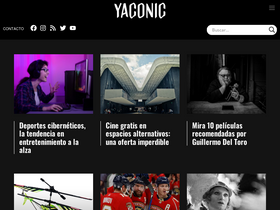 'yaconic.com' screenshot