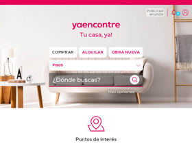 'yaencontre.com' screenshot
