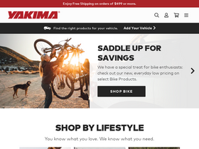 'yakima.com' screenshot