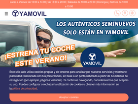 'yamovil.es' screenshot