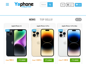 'yaphone.com' screenshot