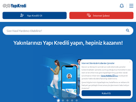 'yapikredi.com.tr' screenshot