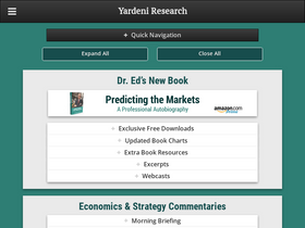 'yardeni.com' screenshot