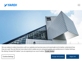 'yardi.com' screenshot