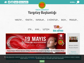 'yargitay.gov.tr' screenshot