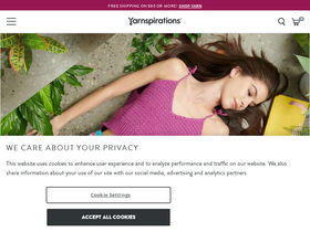 'yarnspirations.com' screenshot