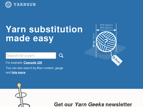 'yarnsub.com' screenshot