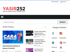 'yasir252.com' screenshot