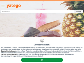 'yatego.com' screenshot
