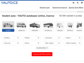 'yauto.cz' screenshot