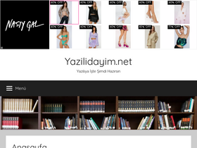 'yazilidayim.net' screenshot