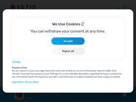 'yazio.com' screenshot
