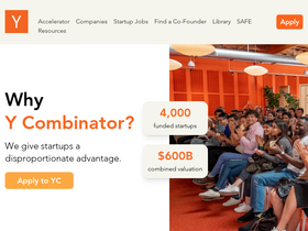 'ycombinator.com' screenshot