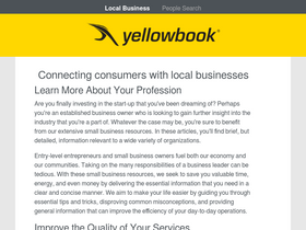 'yellowbook.com' screenshot