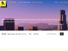 'yellowpages.vn' screenshot