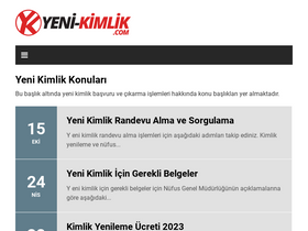 'yeni-kimlik.com' screenshot