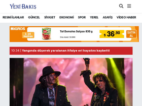 'yenibakis.com.tr' screenshot