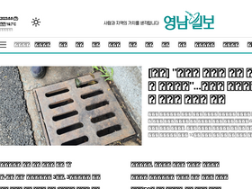 'yeongnam.com' screenshot