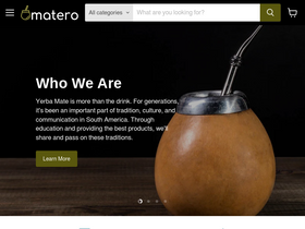 'yerbamatero.com' screenshot