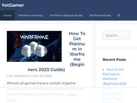 'yetgamer.com' screenshot