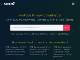 'ymp4.download' screenshot