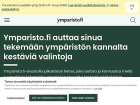 'ymparisto.fi' screenshot