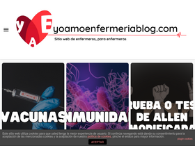 'yoamoenfermeriablog.com' screenshot