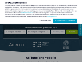 'yobalia.com' screenshot