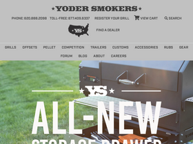 'yodersmokers.com' screenshot