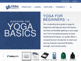 'yogabasics.com' screenshot