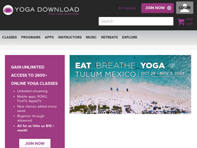 'yogadownload.com' screenshot