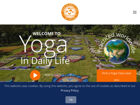 'yogaindailylife.org' screenshot