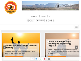 'yogapoint.com' screenshot